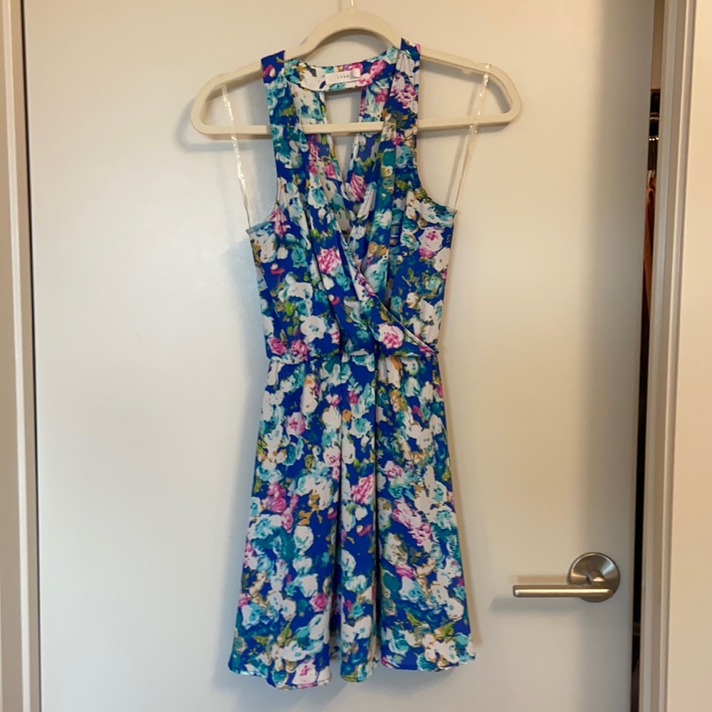 Nordstrom LUSH Colorful Flowy Dress